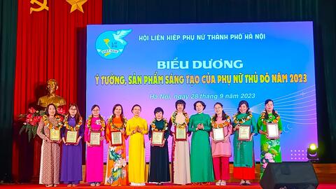 Ngày hội Phụ nữ Thủ đô khởi nghiệp sáng tạo năm 2023