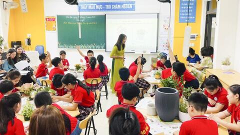 Lồng ghép giáo dục STEM giúp tích cực đổi mới dạy, học