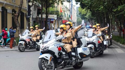 Hà Nội: Ra quân trấn áp tội phạm dịp Tết Nguyên đán