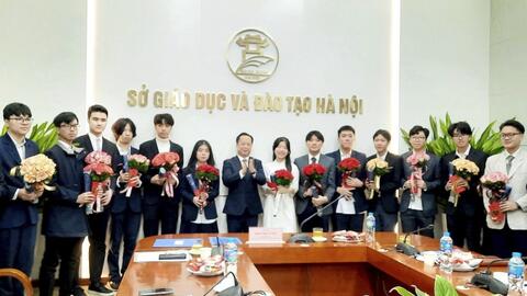 Hà Nội có 13 học sinh giỏi dự kỳ thi chọn đội tuyển thi quốc tế năm 2024
