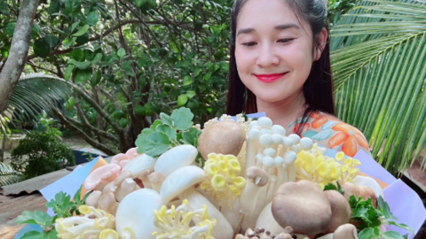 Trồng luân phiên hơn 10 loại nấm đem lại thu nhập ổn định 
