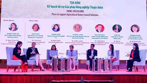 Huy động nguồn lực thực hiện các giải pháp nông nghiệp thuận thiên tại ÐBSCL 