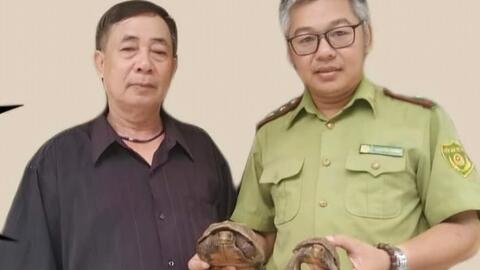 Thừa Thiên-Huế: Người dân giao nộp cá thể động vật quý hiếm
