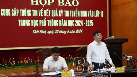 Họp báo cung cấp thông tin về kết quả kỳ thi tuyển sinh vào lớp 10 THPT năm học 2024 - 2025
