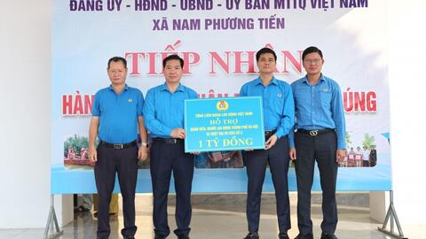 Hỗ trợ 1 tỷ đồng cho lao động bị ảnh hưởng bởi bão lũ