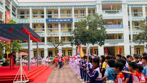 Dự án hiếm có 2 trường học liền kề, trường mầm non nội khu
