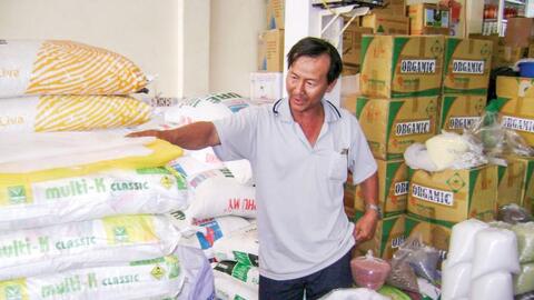 Giá phân bón giảm nhẹ 