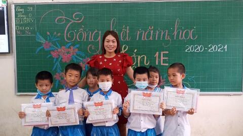 Vượt hơn 1.000 sáng kiến, cô giáo Nghệ An đạt giải Nhì toàn quốc 'Gặp gỡ giáo viên lớp 1'