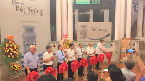 Trưng bày bộ sưu tập gốm cổ Bát Tràng độc đáo và giá trị