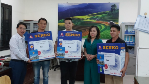 LĐLĐ quận Long Biên thăm, tặng quà công nhân khó khăn, bị tai nạn lao động