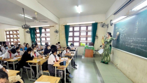 Học sinh thành phố Hồ Chí Minh: Tăng tốc ôn thi vào lớp 10 công lập