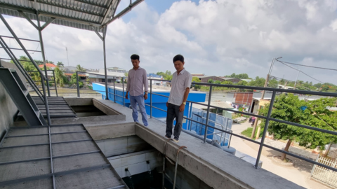 Khai thác từ nước ngầm sang nước mặt phục vụ cấp nước khu vực nông thôn  