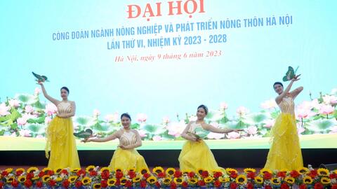 Ngày hội lớn của đoàn viên Công đoàn ngành NN&PTNT Hà Nội