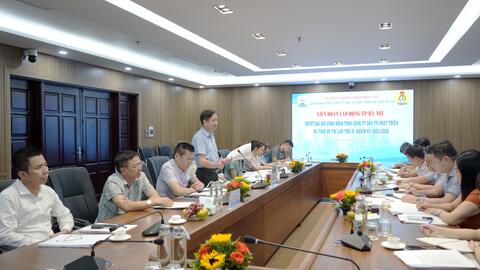 Chuẩn bị kỹ lưỡng cho Đại hội Công đoàn Tổng Công ty Đầu tư phát triển hạ tầng đô thị lần thứ IV