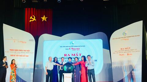 Báo Phụ nữ Thủ đô ra mắt 2 chuyên trang điện tử