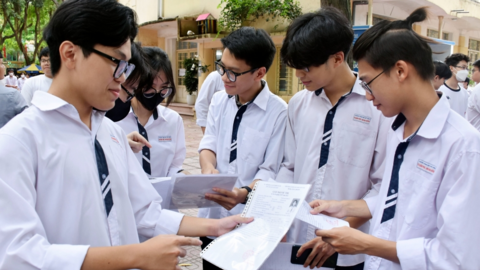 Chính thức công bố điểm thi tốt nghiệp Trung học phổ thông năm 2023