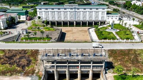 Dự án cứng hoá kênh La Khê vẫn  ì ạch "chạy" tiến độ