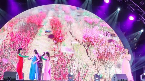 Ấn tượng chương trình nghệ thuật “Lung linh sắc hoa”