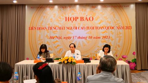 Liên hoan tiếng hát người cao tuổi toàn quốc năm 2023 sẽ diễn ra tại Hà Nội