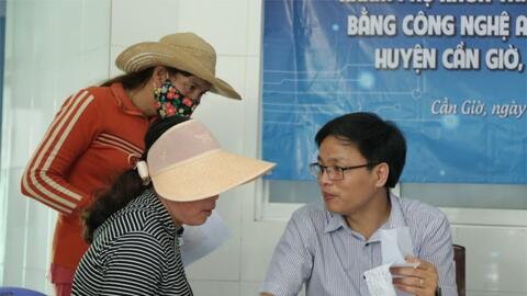 TP.HCM: Phụ nữ xã đảo Thạnh An được tầm soát ung thư cổ tử cung bằng AI