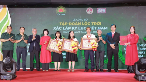 Lộc Trời xác lập 3 kỷ lục Việt Nam mới 