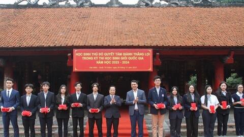 Hà Nội dẫn đầu cả nước về số thí sinh đạt giải quốc gia