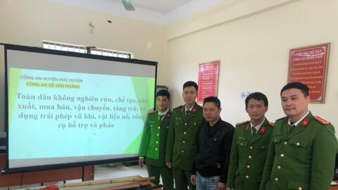 Công an Hà Nội thu hồi hàng nghìn vũ khí, vật liệu nổ