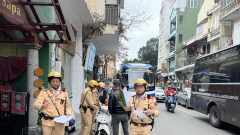 Quyết liệt xử lý tình trạng xe khách vi phạm giao thông