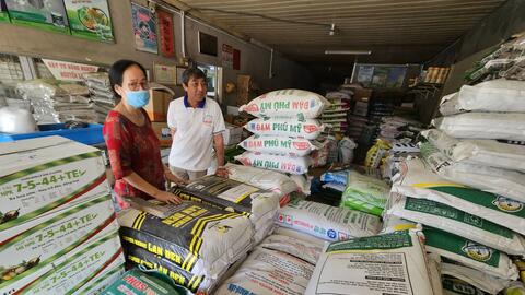 Nông dân lại lo giá phân bón tăng 