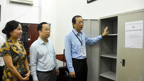 Đề thi, bài thi tốt nghiệp THPT được bảo quản như thế nào?