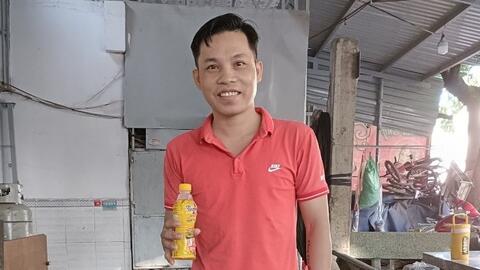 May mắn trúng giải thưởng tiền mặt sau khi xé nhãn nước tăng lực Number 1