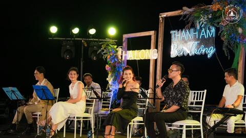 “Thanh âm bên thông” Hát giữa kỳ quan bên bờ di sản Hạ Long