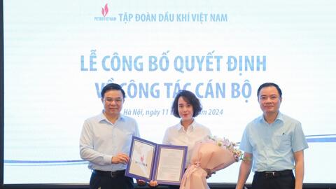 Bổ nhiệm Phó trưởng Ban Tổng hợp Petrovietnam