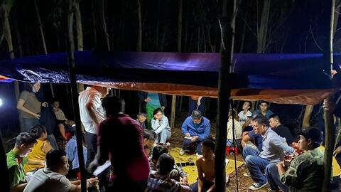 Triệt phá sới bạc hoạt động tinh vi tại rừng tràm