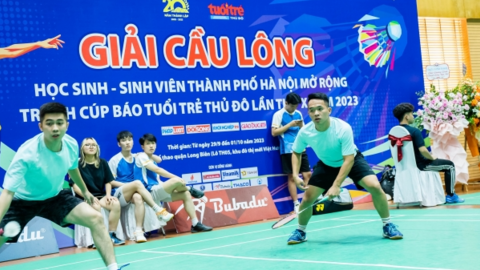 Thông báo Giải Cầu lông trẻ tranh Cúp báo Tuổi trẻ Thủ đô lần thứ XI, năm 2024