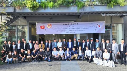 Long An tạo điều kiện thuận lợi nhất để Công ty Yumoto Việt Nam mở rộng sản xuất