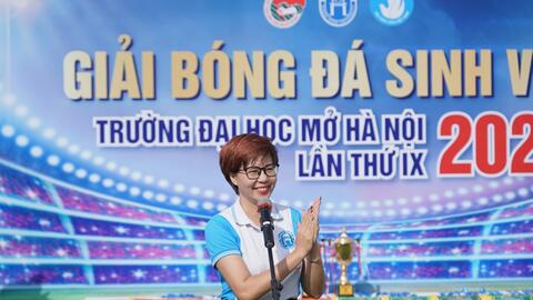 400 cầu thủ khai mạc mùa Giải bóng đá sinh viên lần thứ IX