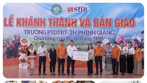 SHB trên hành trình chuyển đổi, sáng tạo, lan tỏa "Tâm yêu thương"