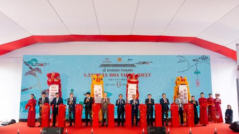 Tập đoàn Nam Long khánh thành Khu hữu nghị Việt - Nhật tại Khu đô thị Waterpoint