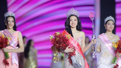 Hà Trúc Linh đăng quang Hoa hậu Việt Nam 2024 