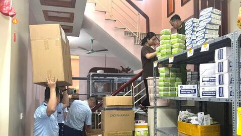 Thanh Hóa: Phát hiện kho thuốc tân dược giả tại phường Hạc Thành