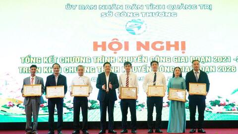 Quảng Trị: Khuyến công là động lực phát triển kinh tế bền vững