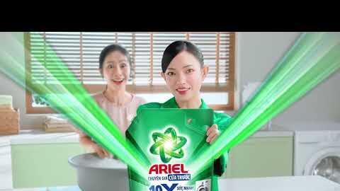 RIEL 10X sức mạnh giặt sạch - Ba không vẫn sạch vết bẩn cứng đầu