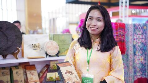 Đưa hương trà Tà Xùa tới Hội chợ Xuân 2026