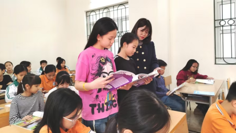 Không hạn chế sự sáng tạo khi dùng một bộ sách giáo khoa