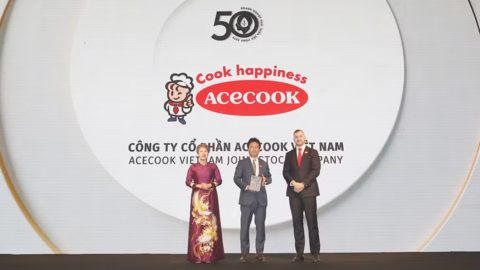 Acecook lọt Top 50 doanh nghiệp Phát triển bền vững