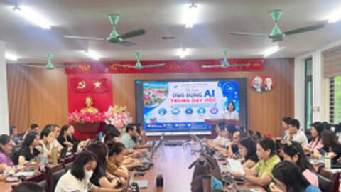 Trường miền núi ứng dụng AI vào giảng dạy