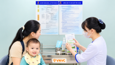 Gần 25.000 trẻ em đã được tiêm vaccine tay chân miệng