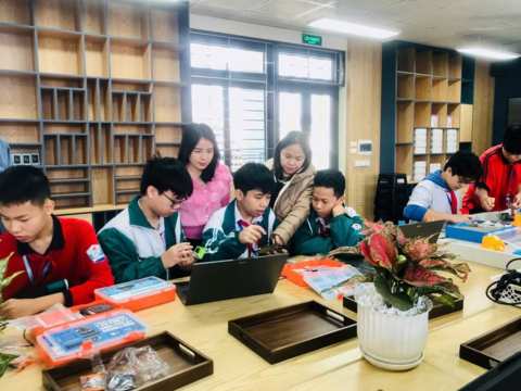 Đổi mới giáo dục từ phòng học STEM hiện đại