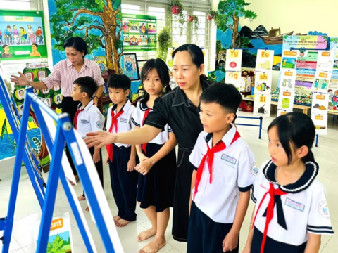 Mở không gian giúp học sinh tự tin dùng tiếng Anh